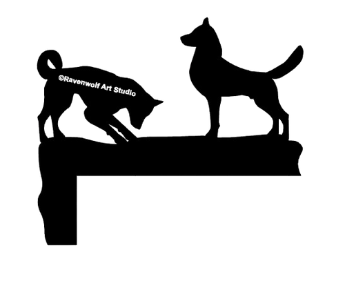 Dog Breeds - Akita - Design ©Ravenwolf Art Studio