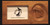 3D Bald Eagle Head 4x6 Mahogany Wood Frame 
