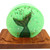 Detail view of "Shimmering Emerald Tail" Mermaid Fantasea Resin Waterscape