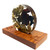 Angle view of "Dark Shell" Sea Turtle Fantasea Resin Waterscape