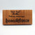 Bottom of base on "Dark Shell" Sea Turtle Fantasea Resin Waterscape featuring handwritten title and artists signature