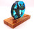 Angle view of "Lucky Goldfish with Coins" Prosperity Puck