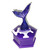 Purple Mermaid Tail Box 