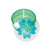 Transparent Turquoise Trinket Box