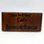 Bottom of base on "Violet Burst Fairy" Resinscape featuring handwritten Title and Artist Signature