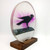 Angle view of Crow on Branch 3D Resin Photoscape