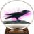 Different POV of Crow on Branch 3D Resin Photoscape