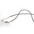 Faux Leather Lacing Necklace