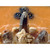 "Ochre Triskele Tray" Detail