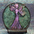 Round Pink Iridescence Fairy Statuette