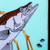 Detail of "Snook -The Hunt" Resin Inlay Artwork