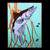 "Snook -The Hunt" Resin Inlay Artwork