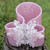 Pink Frozen Snowflake Holder