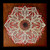 Layered Wood Pale Flower Mandala