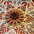 Layered Wood Pale Flower Mandala Detail