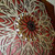 Layered Wood Pale Flower Mandala Detail