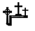 Crosses Door Corner - Design ©Ravenwolf Art Studio