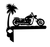 Motorcycle-Chopper Door Trim Corner - Design ©Ravenwolf Art Studio