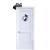 Music Notes-Electric Door Corner Design ©Ravenwolf Art Studio Sample Image