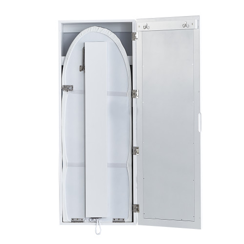 Fold Down Ironing Board Cabinet with stand