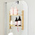 Bondi Over Door Screen Bamboo Shower Caddy with Universal Mounting Hook Shelving Hanging Organiser
