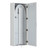 Brook Wall Mounted Ironing Cabinet with Mirror and Ironing Board Support, White