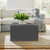 Foldlux Folding Bed Ottoman Sofa w Slip Cover, London Dark Grey