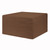 Foldlux Folding Guest Bed Ottoman Sofa w Slip Cover, York Brown