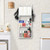 Foldee 3 Tier Stackable Wall Mountable Storage Baskets with Wheels