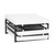 Foldlux Ottoman Folding Bed Guest Sofa with Slip Cover, Midnight Blue