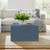 Foldlux Ottoman Folding Bed Guest Sofa with Slip Cover, Midnight Blue