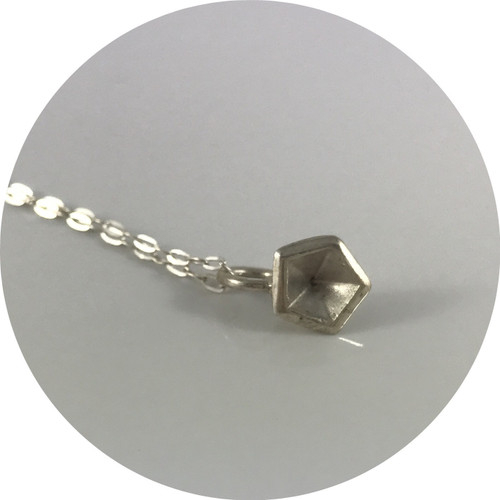 Valeria D'Annibale- Vertigo Necklace, Polished Sterling Silver Valeria D'Annibale- Vertigo Necklace, Polished Sterling Silver