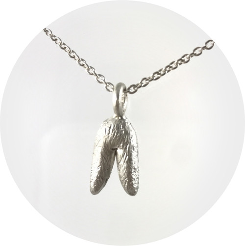Virginia Sprague - Sterling Silver Pendant with Silver Chain Virginia Sprague - Sterling Silver Pendant with Silver Chain