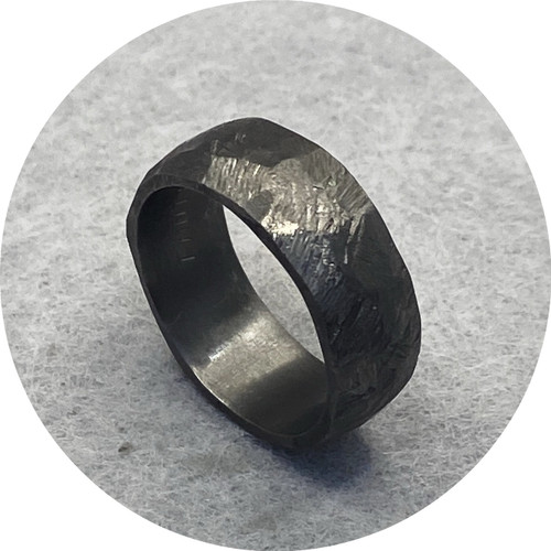 Brendan Cunningham - Tantalum Textured Ring