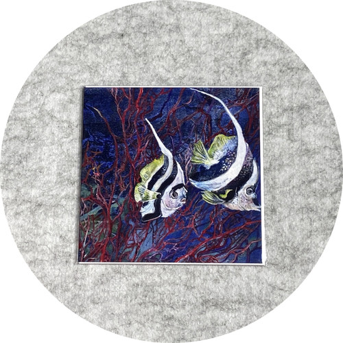 Elaine Camlin - Under the Sea Collection: 'Pennant Coralfish' Card