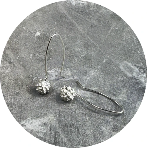 Manuela Igreja - Sheoak Earrings, Sterling Silver.