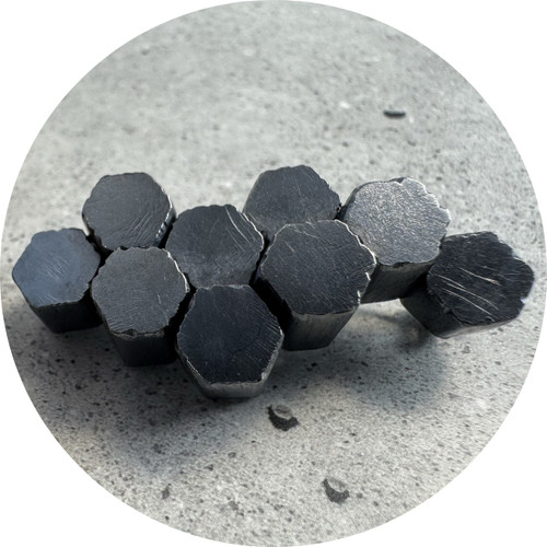 Simon Williams - '9 Pillars' Brooch, Oxidised Sterling Silver, Stainless Steel