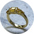 KIN- Trilogy yellow sapphire ring. 18ct yellow gold.