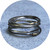 Anna Davern- Micro coil ring. 18ct white gold with 6 coils.