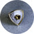 Dorothy Erickson- Citrine Shield Homage to Klimt Ring- Citrine Cabochon- 18ct Gold- Sterling Silver