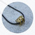 Anna Davern- Coil Neck Piece, 18ct Yellow Gold, Oxidised Silver