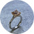 KIN- 9ct Rose and white gold ring. 1.49ct Peach Pink Morganite.  Size M1/2.