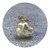 Laura Eyles - South Sea Baroque Pearl (White), Yellow Gold