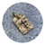 Albert Tse- Cross Charm, 9ct Yellow Gold