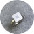 Melanie Ihnen - Married Metal Squares Ring, Sterling Silver, Platinum, Size O