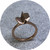 Leonie Simpson - Fracture Facet Solitaire Ring, 9ct Rose Gold, Size M 1/2