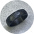 Brendan Cunningham- Blackened Hammered Ring, Tantalum, Size T 1/2