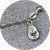 Kirra-Lea Caynes - Sand Cast Charm, Sapphire, 19cm Bracelet
