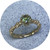 Sophie Quinn - Sapphire 8 Claw Ring, 14ct Yellow Gold, Australian Parti Sapphire, Lab Grown Diamonds, Size M1/2