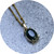 Kimba Pham - Sapphire Oval Pendant, 9ct Yellow Gold, Sapphire, 14ct Yellow Gold Sterling Silver Filled 40cm Satellite Chain